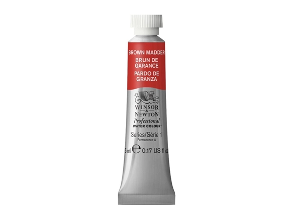 Een Aquarelverf Winsor & Newton Artists 5 ml 056 brown madder koop je bij Terpen Tijn