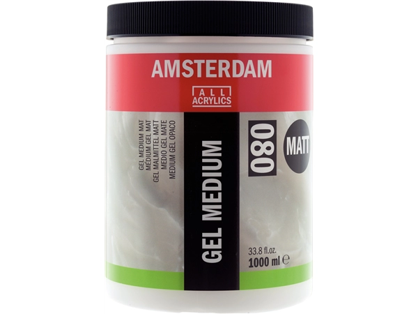 Een Gel medium mat 1000 ml Amsterdam koop je bij Terpen Tijn