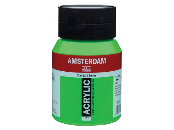 Een Acrylverf Amsterdam 500 ml 605 briljantgroen koop je bij Terpen Tijn