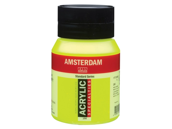 Een Acrylverf Amsterdam 500 ml 256 reflexgeel koop je bij Terpen Tijn