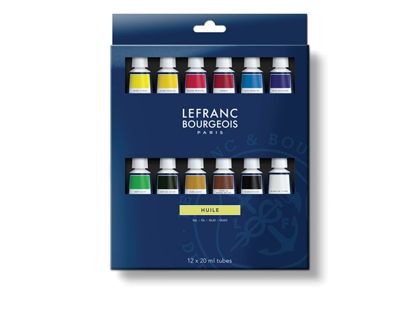 Een LeFranc olieverfset 12x20ml. koop je bij Terpen Tijn