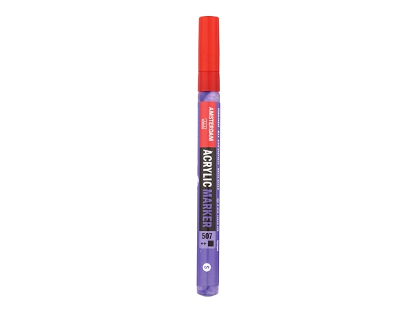 Een Marker Amsterdam 1-2mm 507 ultramarijn violet koop je bij Terpen Tijn