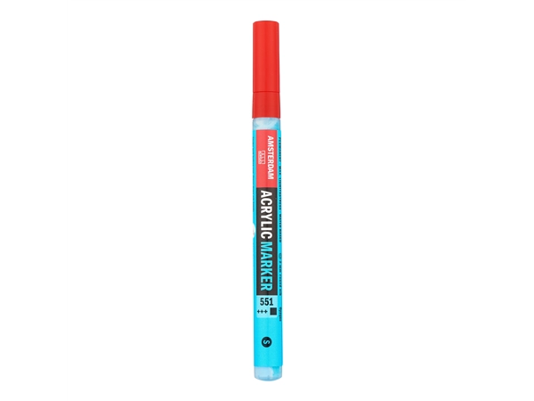 Een Marker Amsterdam 1-2mm 551 hemelsblauw licht koop je bij Terpen Tijn