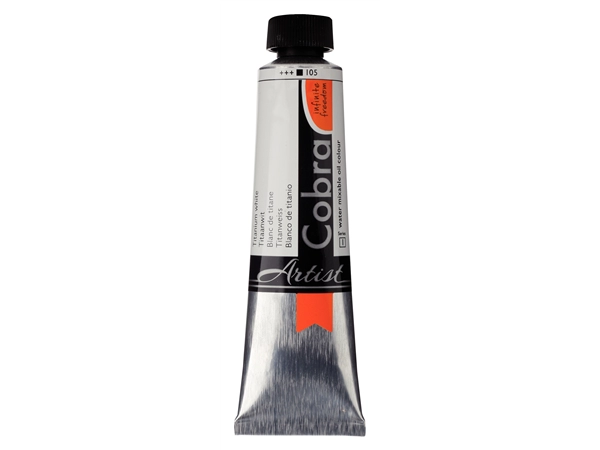 Een Olieverf Cobra Artist 40 ml 105 titaanwit koop je bij Terpen Tijn