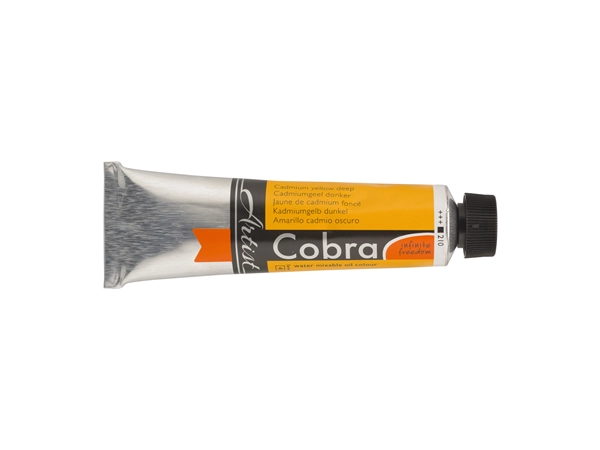 Een Olieverf Cobra Artist 40 ml 210 cadmiumgeel donker koop je bij Terpen Tijn