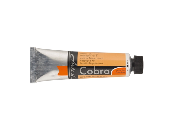 Een Olieverf Cobra Artist 40 ml 224 napelsgeel rood koop je bij Terpen Tijn