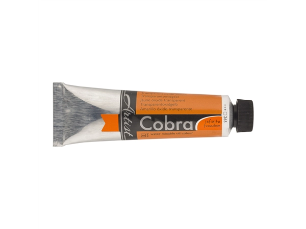 Een Olieverf Cobra Artist 40 ml 265 transparant oxydgeel koop je bij Terpen Tijn