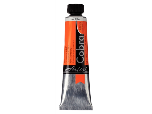 Een Olieverf Cobra Artist 40 ml 266 permanentoranje koop je bij Terpen Tijn