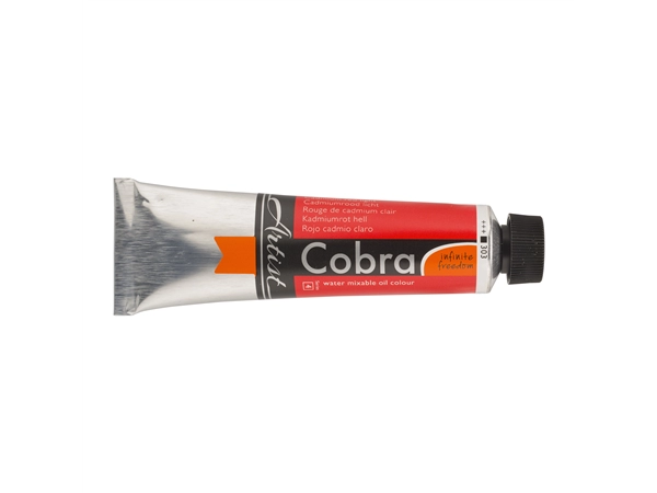 Een Olieverf Cobra Artist 40 ml 303 cadmiumrood licht koop je bij Terpen Tijn