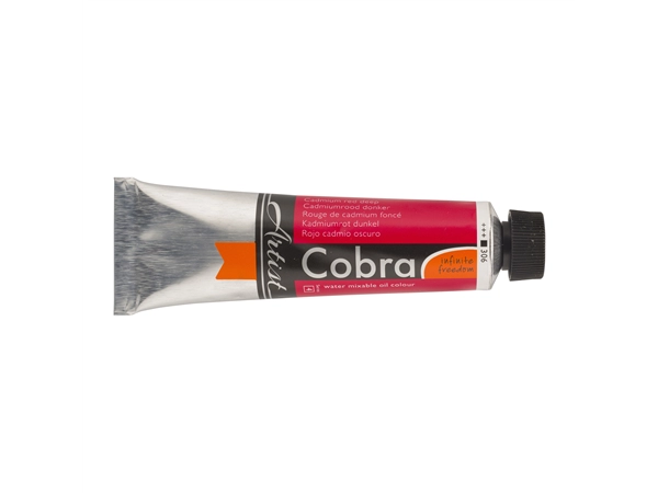 Een Olieverf Cobra Artist 40 ml 306 cadmiumrood donker koop je bij Terpen Tijn