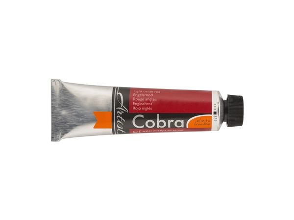 Een Olieverf Cobra Artist 40 ml 339 engelsrood koop je bij Terpen Tijn