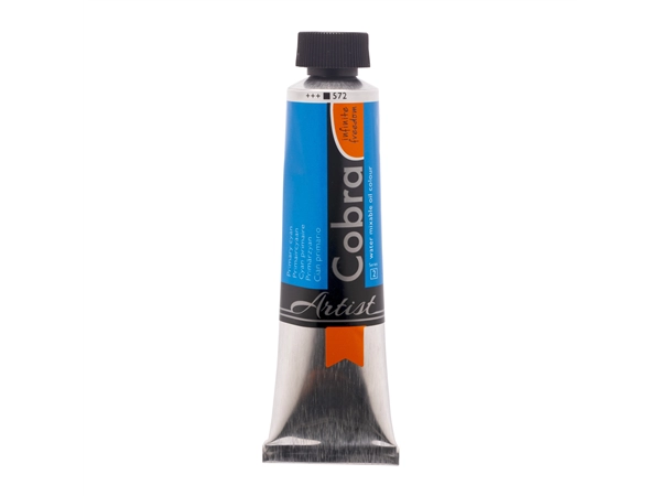 Een Olieverf Cobra Artist 40 ml 572 primaircyaan koop je bij Terpen Tijn