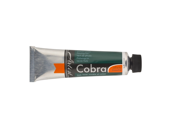 Een Olieverf Cobra Artist 40 ml 675 phtalogroen koop je bij Terpen Tijn