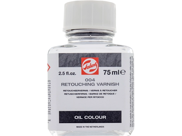 Een Olieverf retoucheervernis 75 ml Talens koop je bij Terpen Tijn