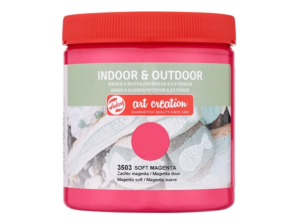 Een Talens Art Creation Indoor & Outdoor 250 ml Zachte Magenta koop je bij Terpen Tijn