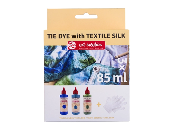 Een Talens Art Creation Tie Dye Set 3x 85 ml Blauw koop je bij Terpen Tijn