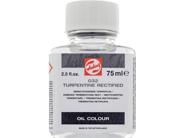 Een Terpentijn 75 ml gerectificeerd Talens koop je bij Terpen Tijn