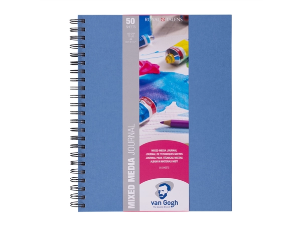 Een Van Gogh Mix Media Journal A4 50 vel 160 grs koop je bij Terpen Tijn