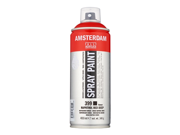 Een Verfspray 400 ml naphtol rood donker Amsterdam koop je bij Terpen Tijn