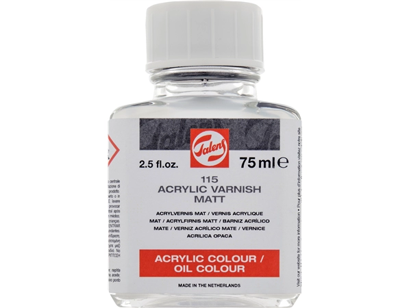 Een Vernis voor olie- en acrylverf mat 75 ml Talens koop je bij Terpen Tijn