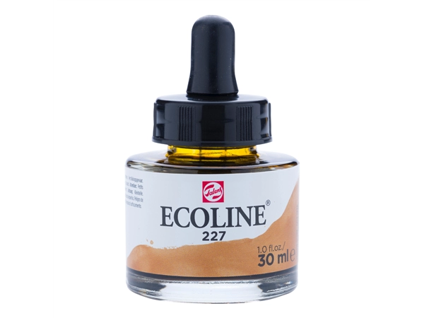 Een Waterverf Ecoline 30 ml 227 gele oker koop je bij Terpen Tijn