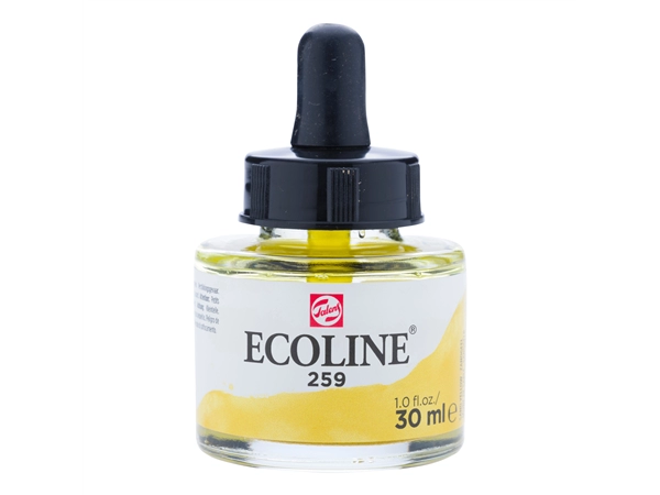 Een Waterverf Ecoline 30 ml 259 zandgeel koop je bij Terpen Tijn