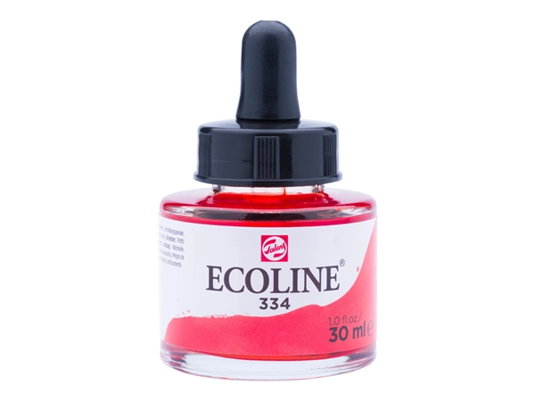 Een Waterverf Ecoline 30 ml 334 scharlaken koop je bij Terpen Tijn