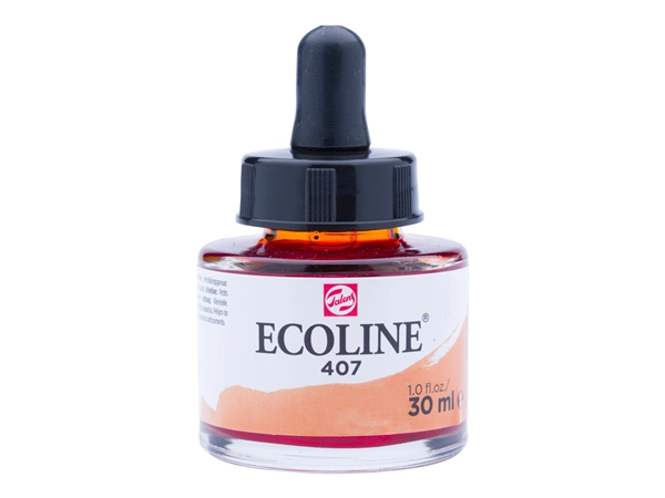 Een Waterverf Ecoline 30 ml 407 donkere oker koop je bij Terpen Tijn