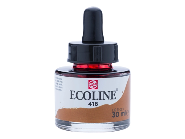 Een Waterverf Ecoline 30 ml 416 sepia koop je bij Terpen Tijn