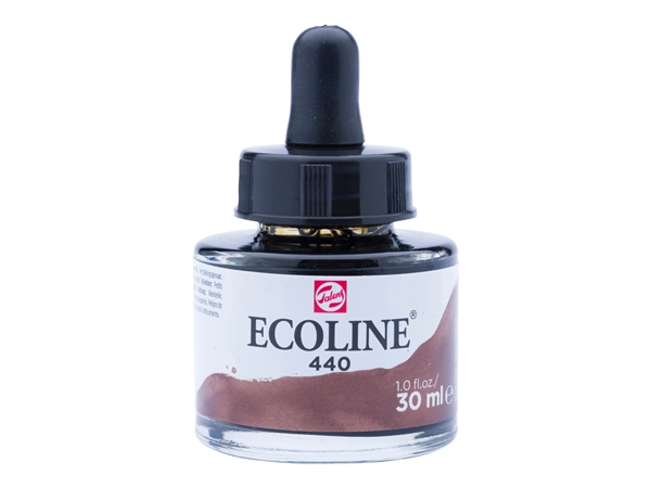 Een Waterverf Ecoline 30 ml 440 sepia donker koop je bij Terpen Tijn