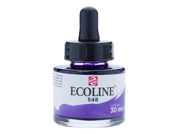 Een Waterverf Ecoline 30 ml 548 blauwviolet koop je bij Terpen Tijn