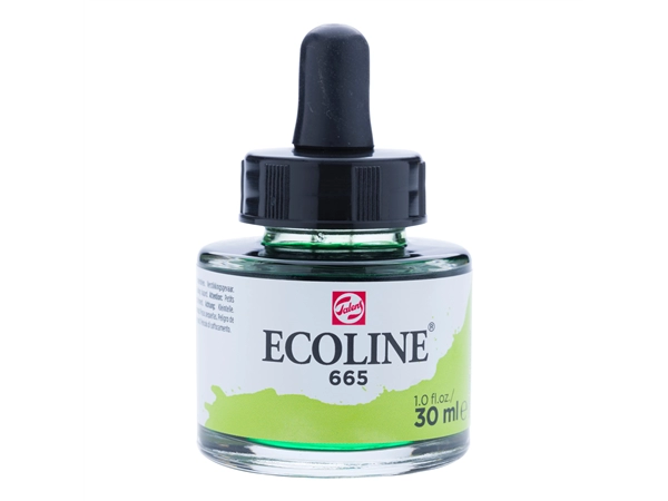 Een Waterverf Ecoline 30 ml 665 lentegroen koop je bij Terpen Tijn