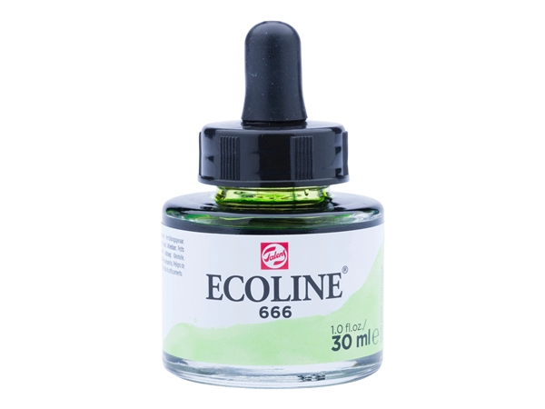 Een Waterverf Ecoline 30 ml 666 pastelgroen koop je bij Terpen Tijn