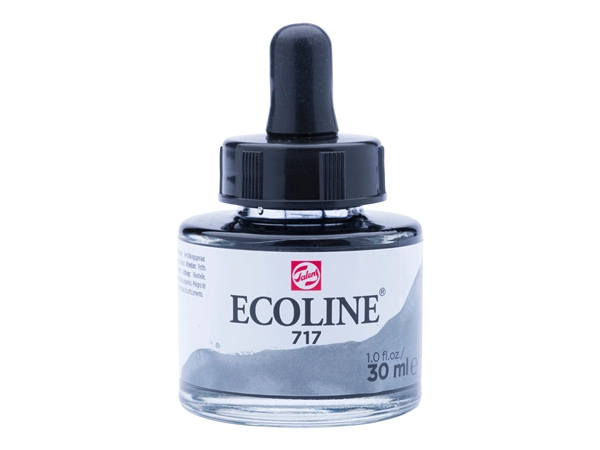 Een Waterverf Ecoline 30 ml 717 koudgrijs koop je bij Terpen Tijn