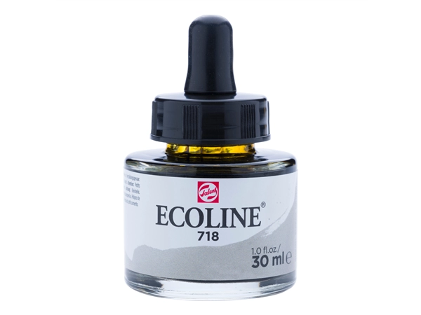 Een Waterverf Ecoline 30 ml 718 warmgrijs koop je bij Terpen Tijn