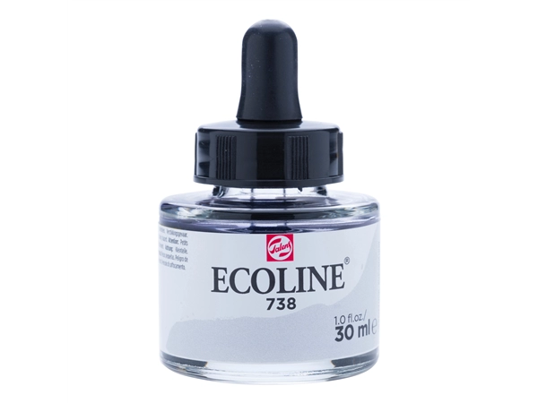 Een Waterverf Ecoline 30 ml 738 koudgrijs licht koop je bij Terpen Tijn