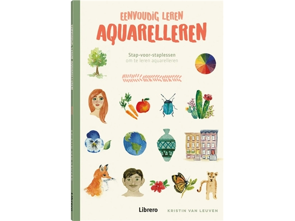 Een Eenvoudig leren aquarelleren Paperback 112 pagina's koop je bij Terpen Tijn