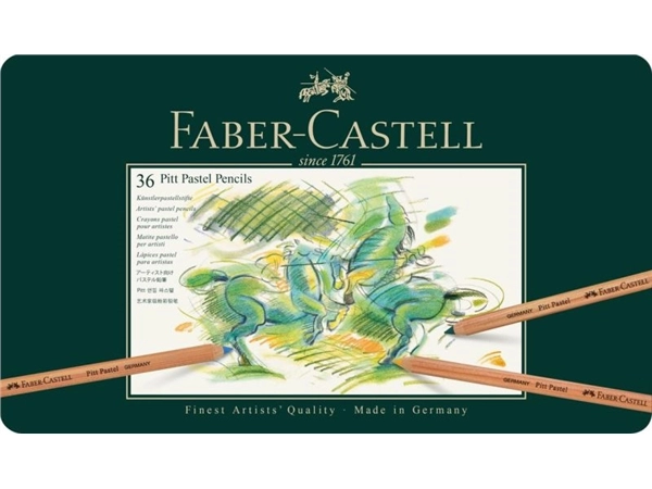 Een Faber-Castell Pitt pastelpotloden 36 stuks set koop je bij Terpen Tijn