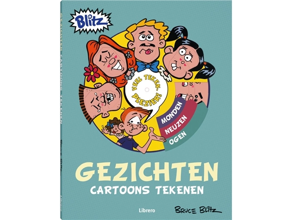 Een Cartoons tekenen - Gezichten Paperback, 128 pagina's koop je bij Terpen Tijn