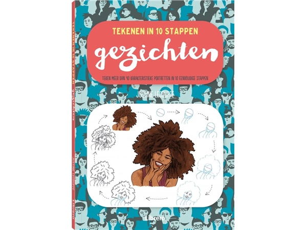 Een Gezichten - Tekenen in 10 stappen Paperback, 128 pagina's koop je bij Terpen Tijn