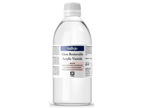 Een Acrylvernis verwijderbaar glans 500 ml koop je bij Terpen Tijn