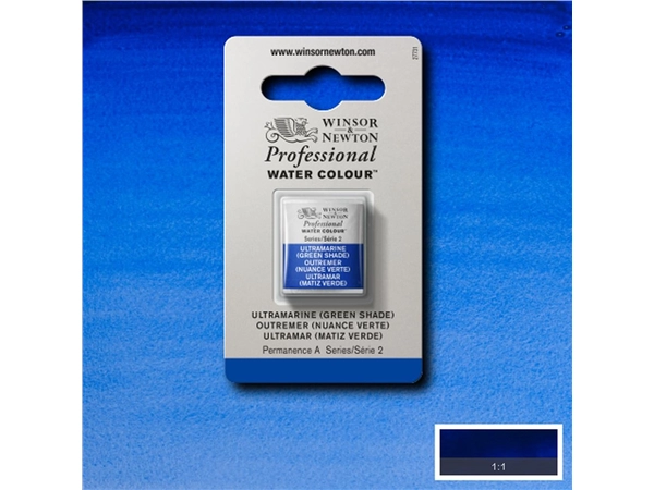 Een Aquarelverf Winsor & Newton Artists half 667 ultramarine green shade koop je bij Terpen Tijn