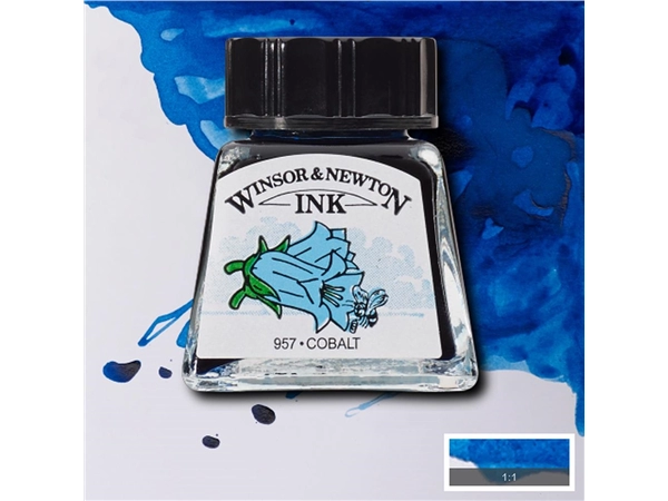 Een Tekeninkt Winsor & Newton 14 ml 176 cobalt koop je bij Terpen Tijn