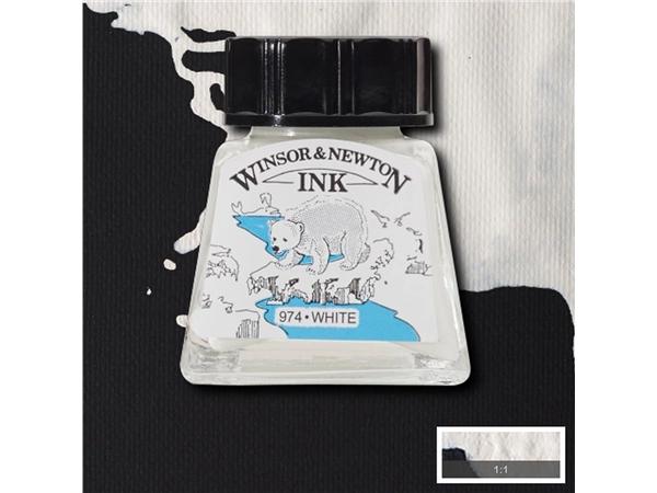 Een Tekeninkt Winsor & Newton 14 ml 702 white koop je bij Terpen Tijn