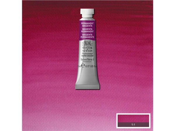 Een Aquarelverf Winsor & Newton Artists 5 ml 489 permanent magenta koop je bij Terpen Tijn