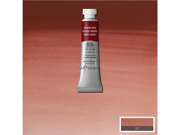 Een Aquarelverf Winsor & Newton Artists 5 ml 317 indian red koop je bij Terpen Tijn