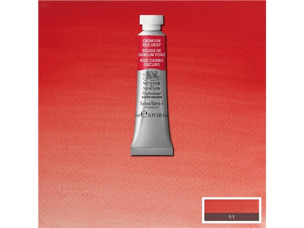 Een Aquarelverf Winsor & Newton Artists 5 ml 097 cadmium red deep koop je bij Terpen Tijn