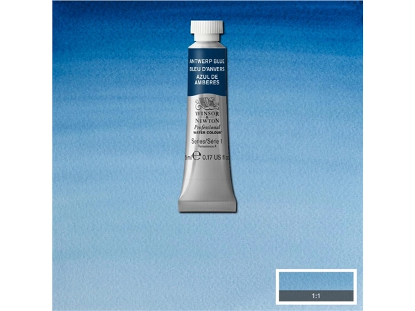 Een Aquarelverf Winsor & Newton Artists 5 ml 010 Antwerp blue koop je bij Terpen Tijn