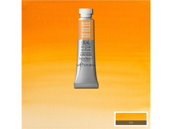 Een Aquarelverf Winsor & Newton Artists 5 ml 724 winsor orange koop je bij Terpen Tijn