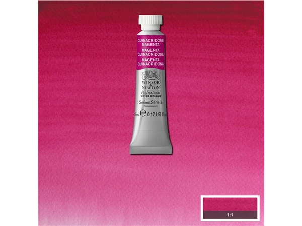 Een Aquarelverf Winsor & Newton Artists 5 ml 545 quinacridone magenta koop je bij Terpen Tijn